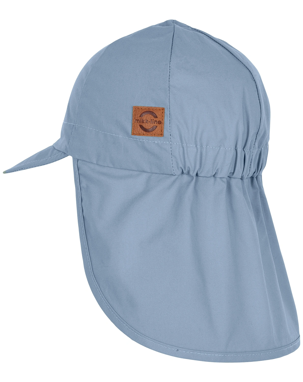 Schirmmütze SOLID mit Nackenschutz in faded denim