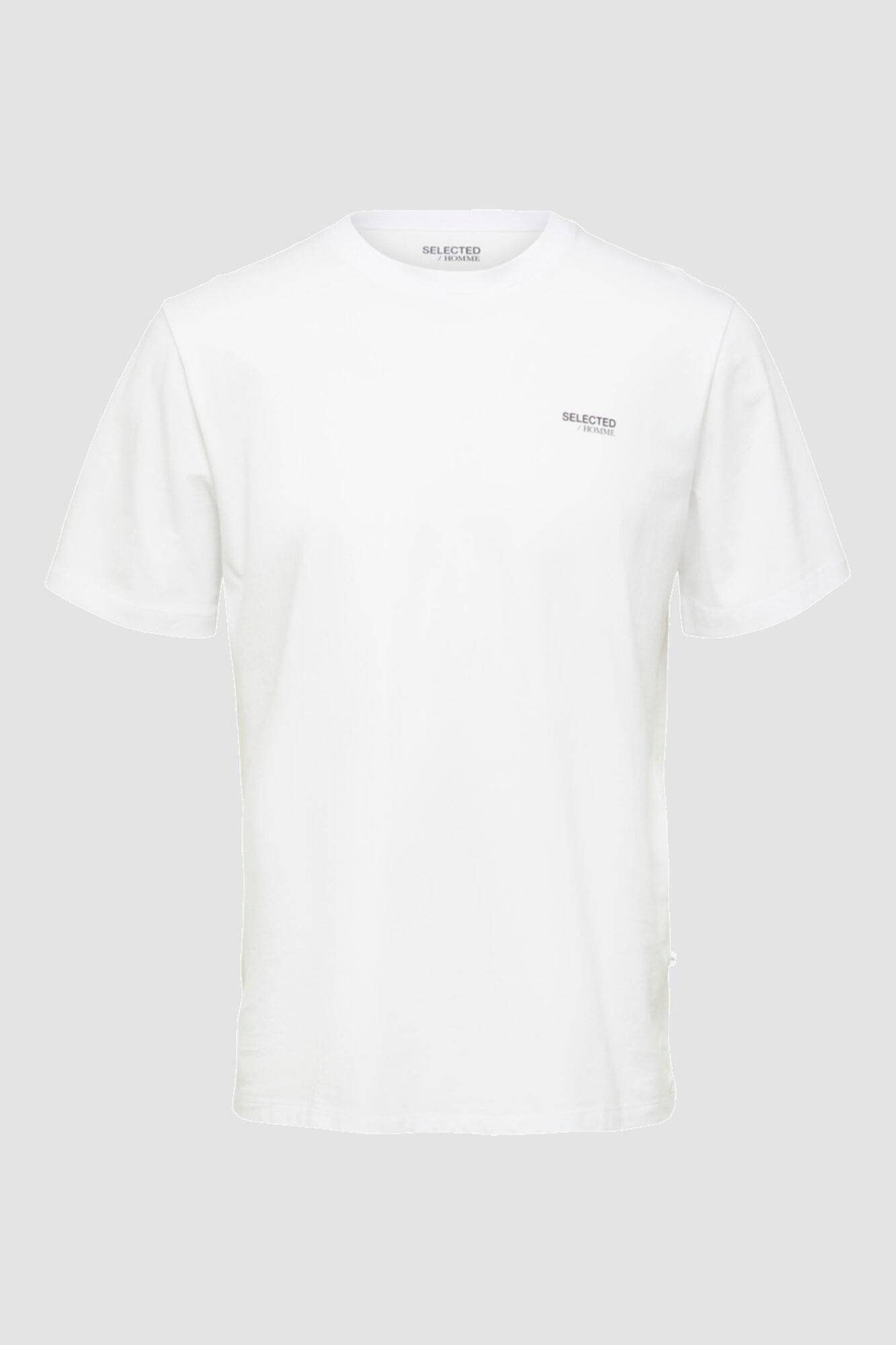 Camiseta de manga curta com modelagem regular - Branca