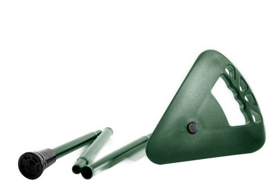 Flipstick Sitzstock faltbar mit Tasche dunkelgrün