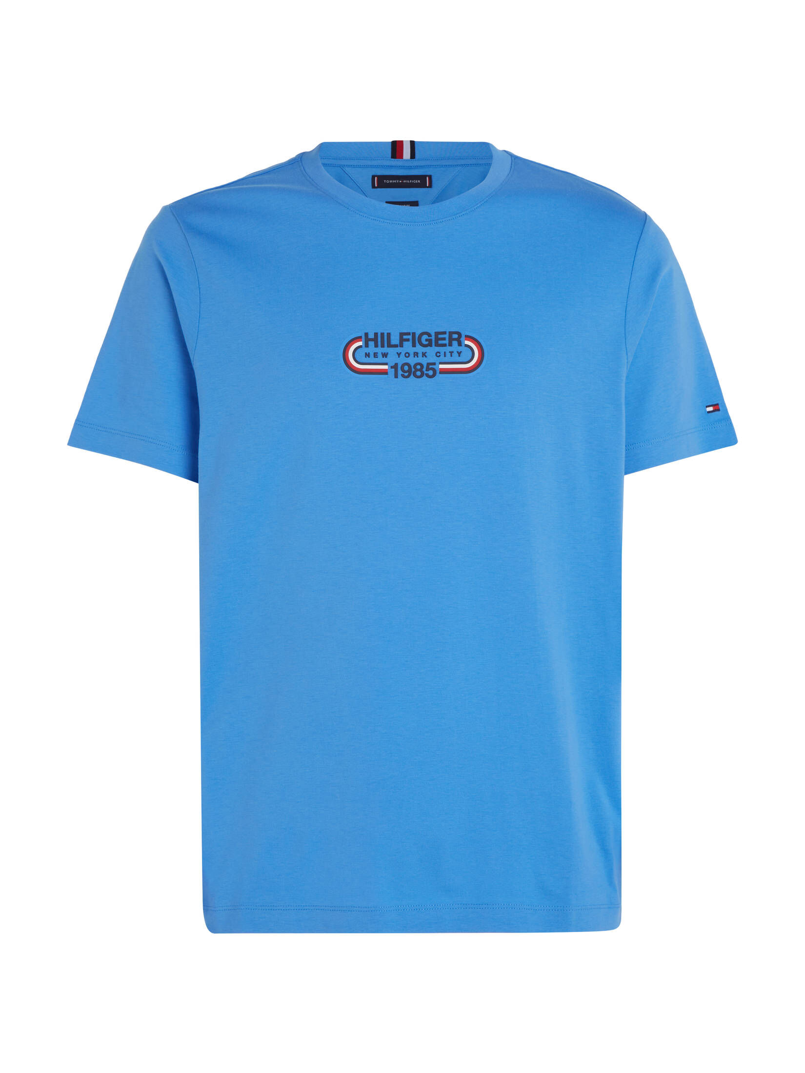 Tommy Hilfiger| Herren T-Shirt ARCHIVE-TRACK-LOGO Regular Fit