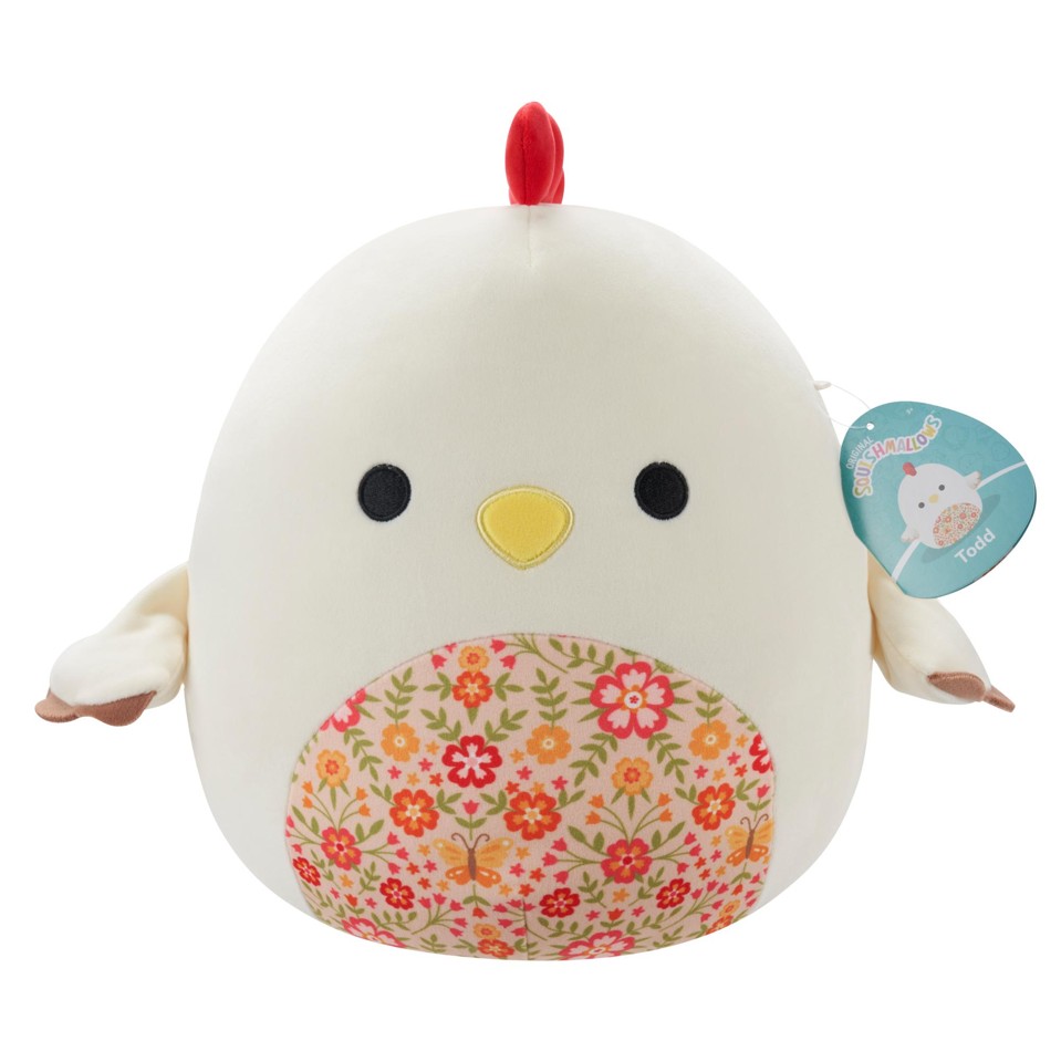 Squishmallows - 30 cm P18 Bamse - Todd Rooster