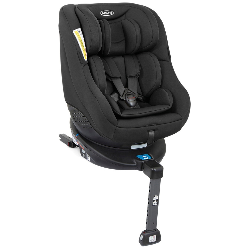 Graco Turn 2 Me Gruppe 0-1 ISOFix Kindersitz Schwarz