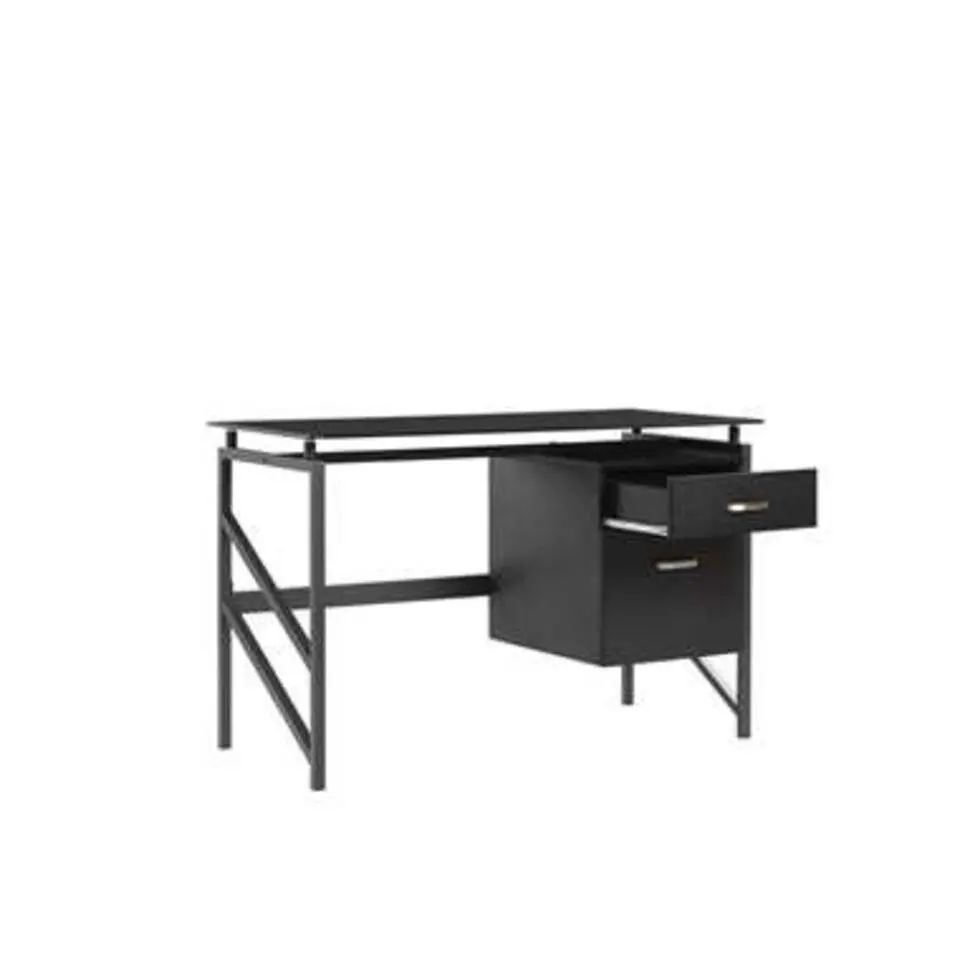 MORITON - Bureau - Zwart - MDF