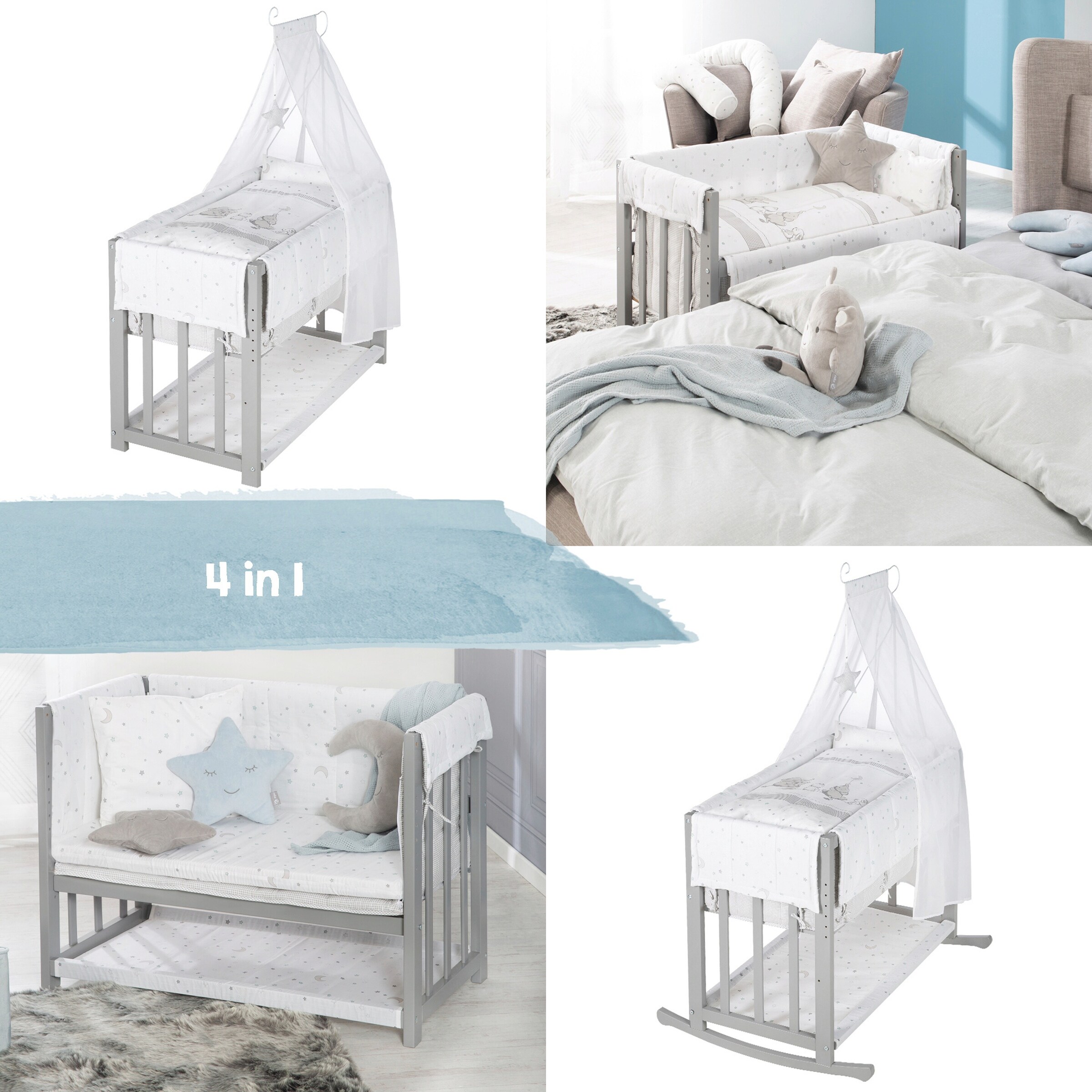 roba Stubenbett 4 in 1 Sternenzauber