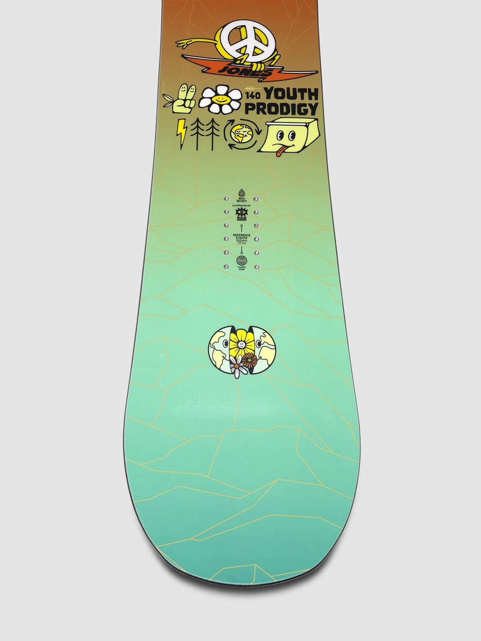 Jones Snowboards Prodigy 2025 Kids Snowboard black