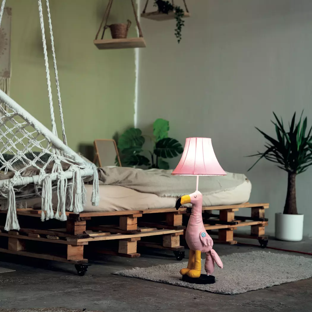 LED-Tischleuchte Mingo der Flamingo