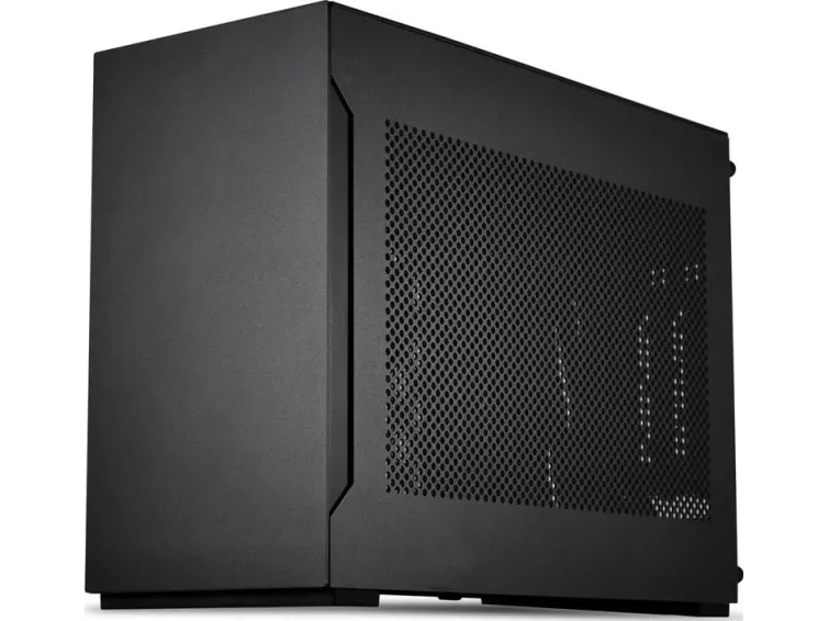 Lian Li A4-H20 X4 - Lille etui - mini ITX - ingen strømforsyning - sort anodiseret, mat sort - USB/Lyd