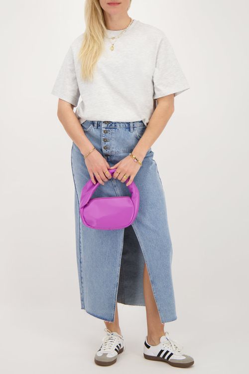Lichtgrijs t-shirt oversized