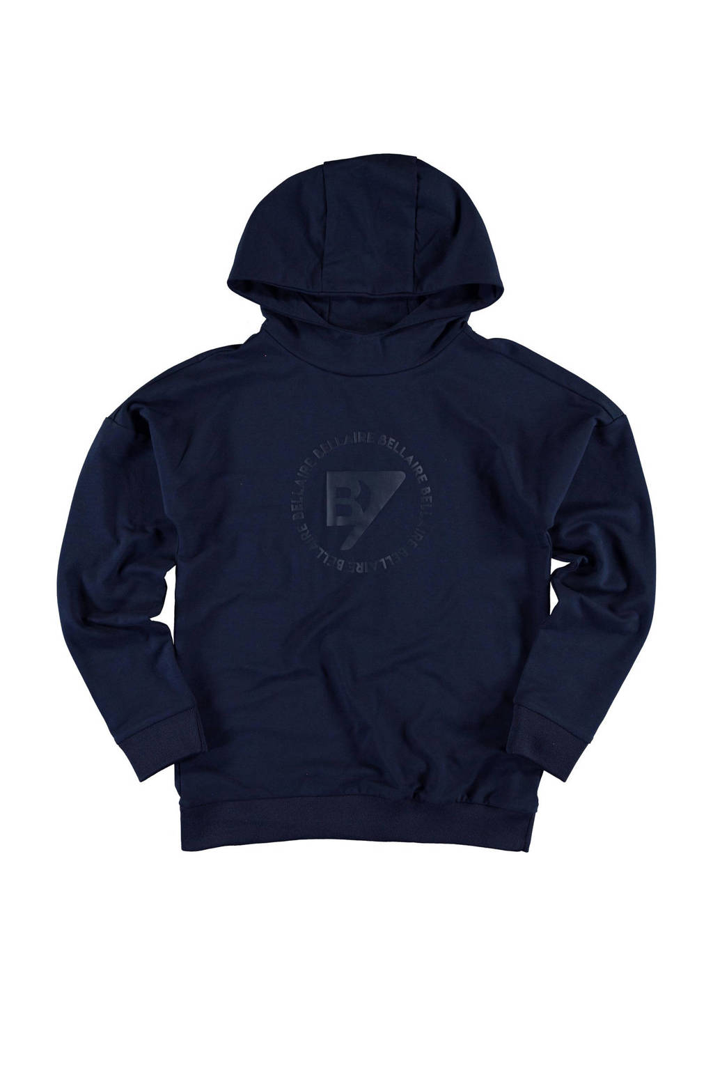 Bellaire hoodie met logo donkerblauw