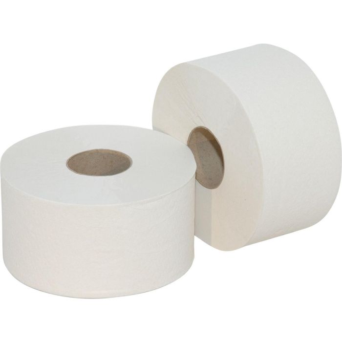 12st Mini Jumbo toiletpapier 2-laags 12st BOVE 418 99258078 220014 12 rollen Wit (8108000)