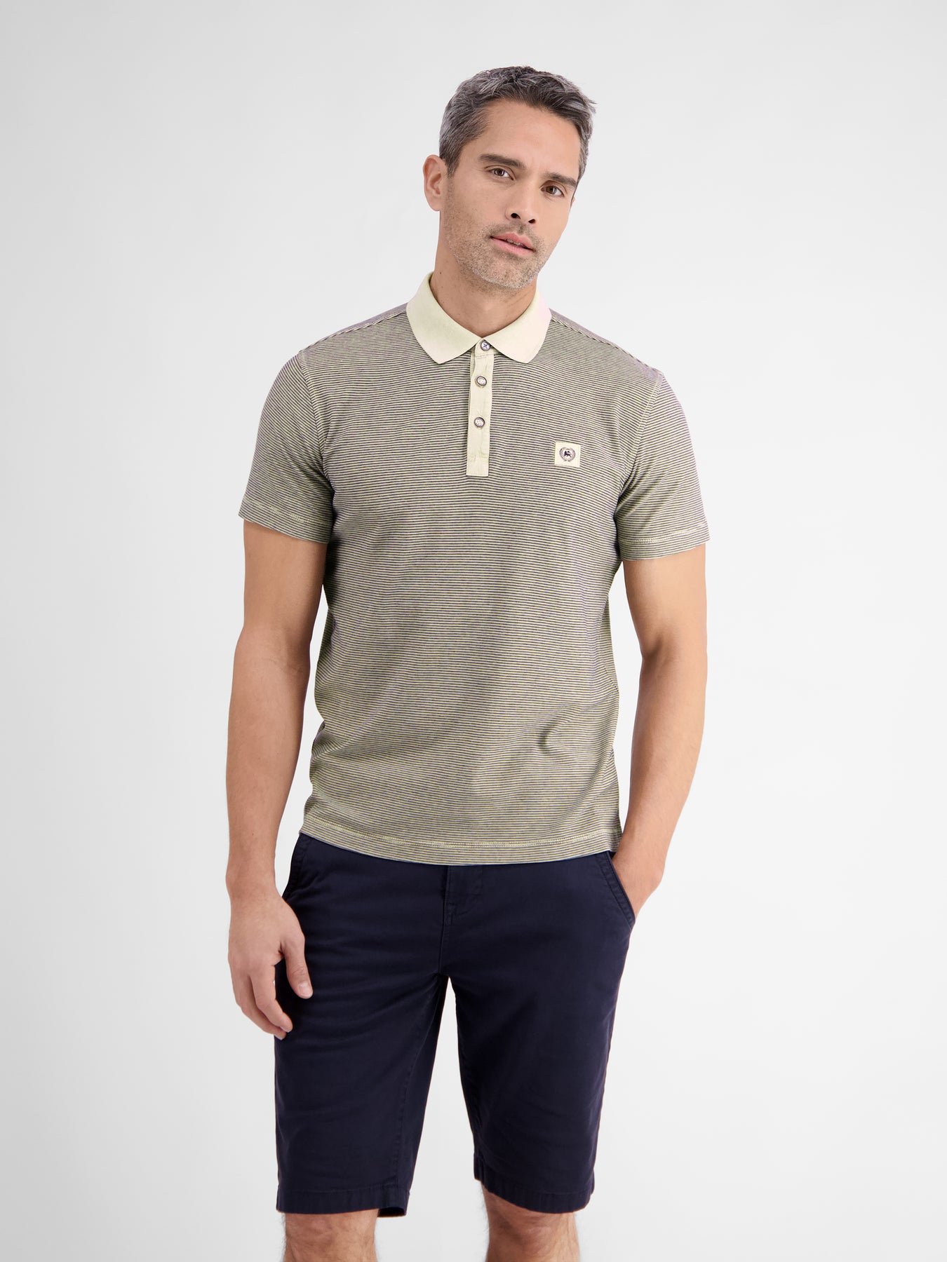 Gestreiftes Poloshirt für Herren