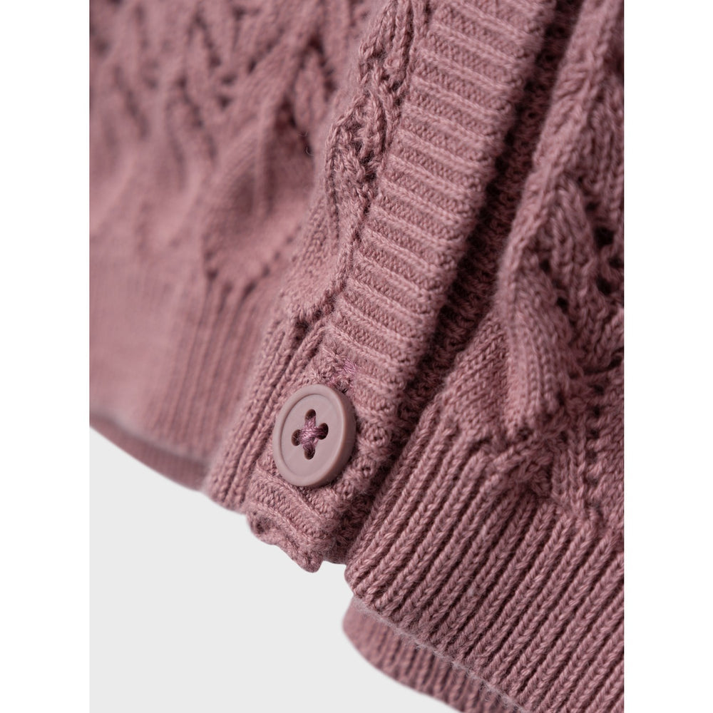 Køb Name It Nostalgia Rose Hipil Strik Cardigan