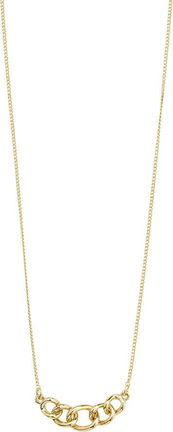 Pilgrim WRENLEY recycled necklace gold-plated Guld