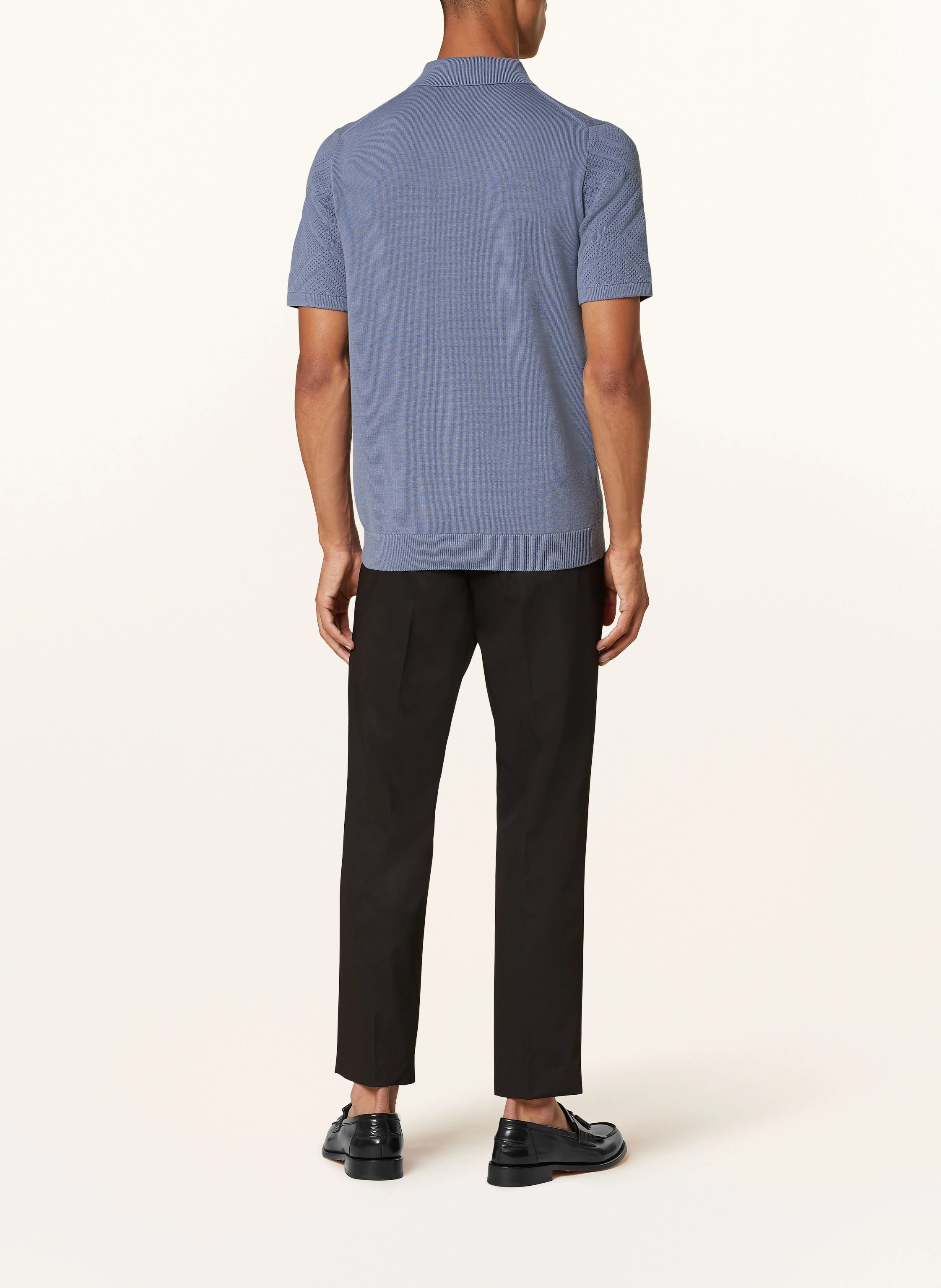 REISS Strick-Poloshirt LUPTON