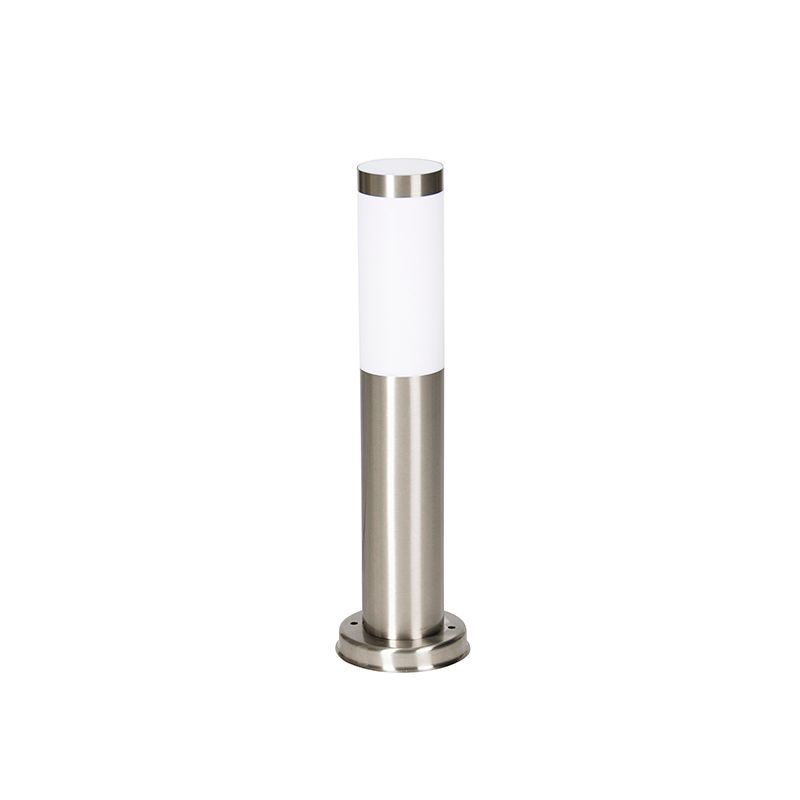 Moderne buitenlamp paal staal 45 cm IP44 - Rox
