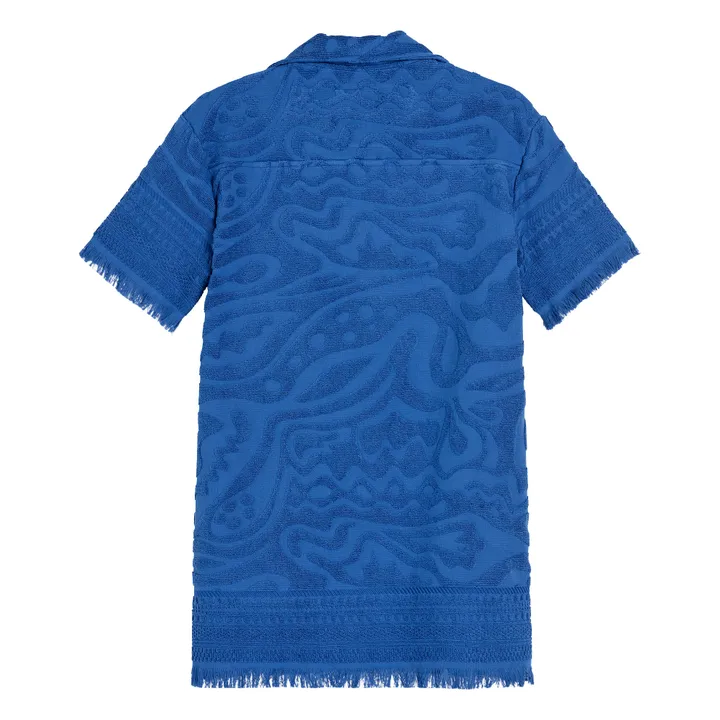 OAS Robe Aya Terry Eponge | Bleu