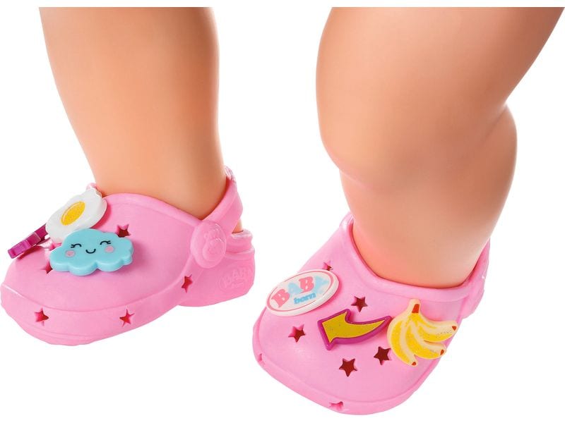Baby Born Puppenkleidung Schuhe mit Pins assortiert Schuhe für die Puppe
