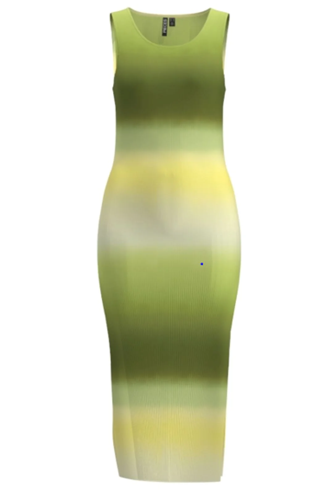 Pieces Pcartimis Sl Midi Dress 4553721 stone green gradient