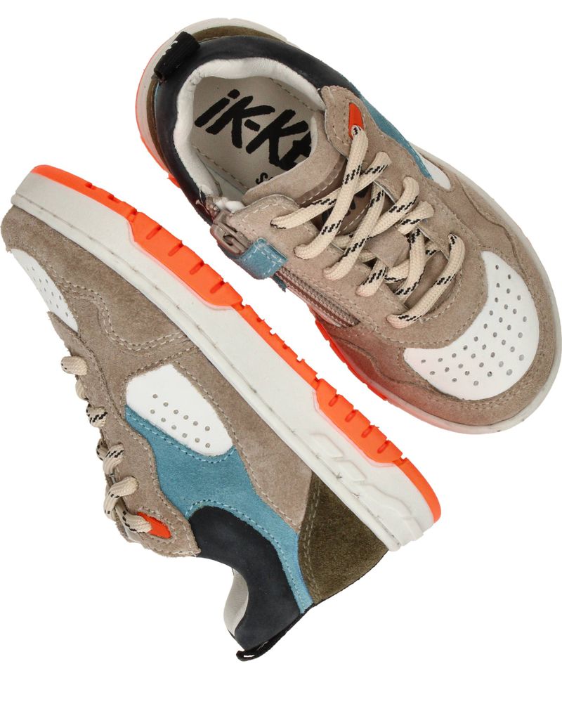 IK-KE Sneakers Beige Jongens