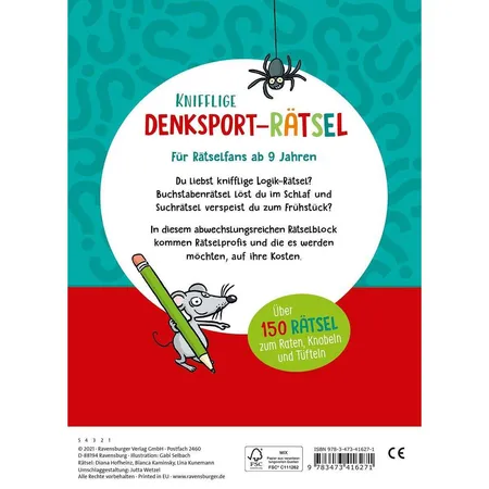 Ravensburger Knifflige Denksporträtsel