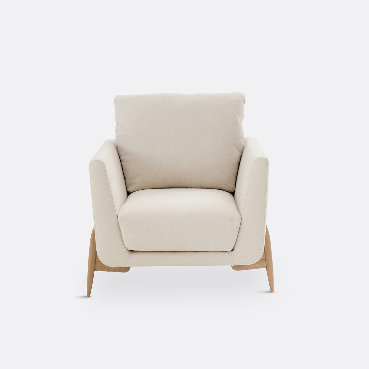 LA REDOUTE INTERIEURS<br>Poltrona de algodão/linho, Cejjy