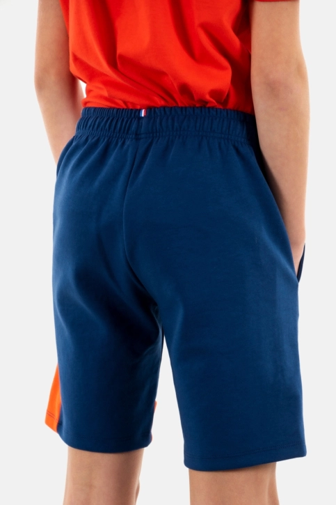 short bermuda le coq sportif saison short regular n°1 blue depths