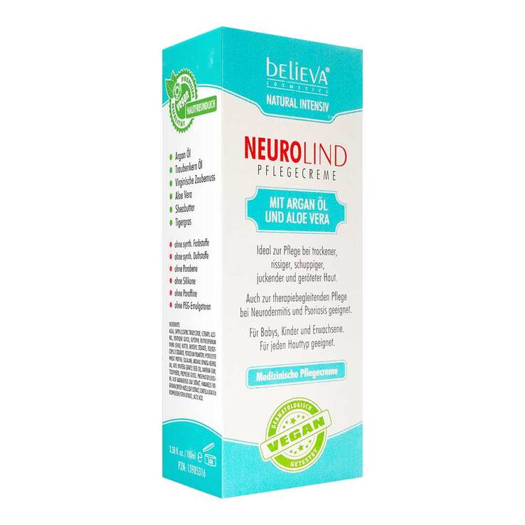 Believa Neurodermitis & Psoriasis Hautcreme, 100 ml