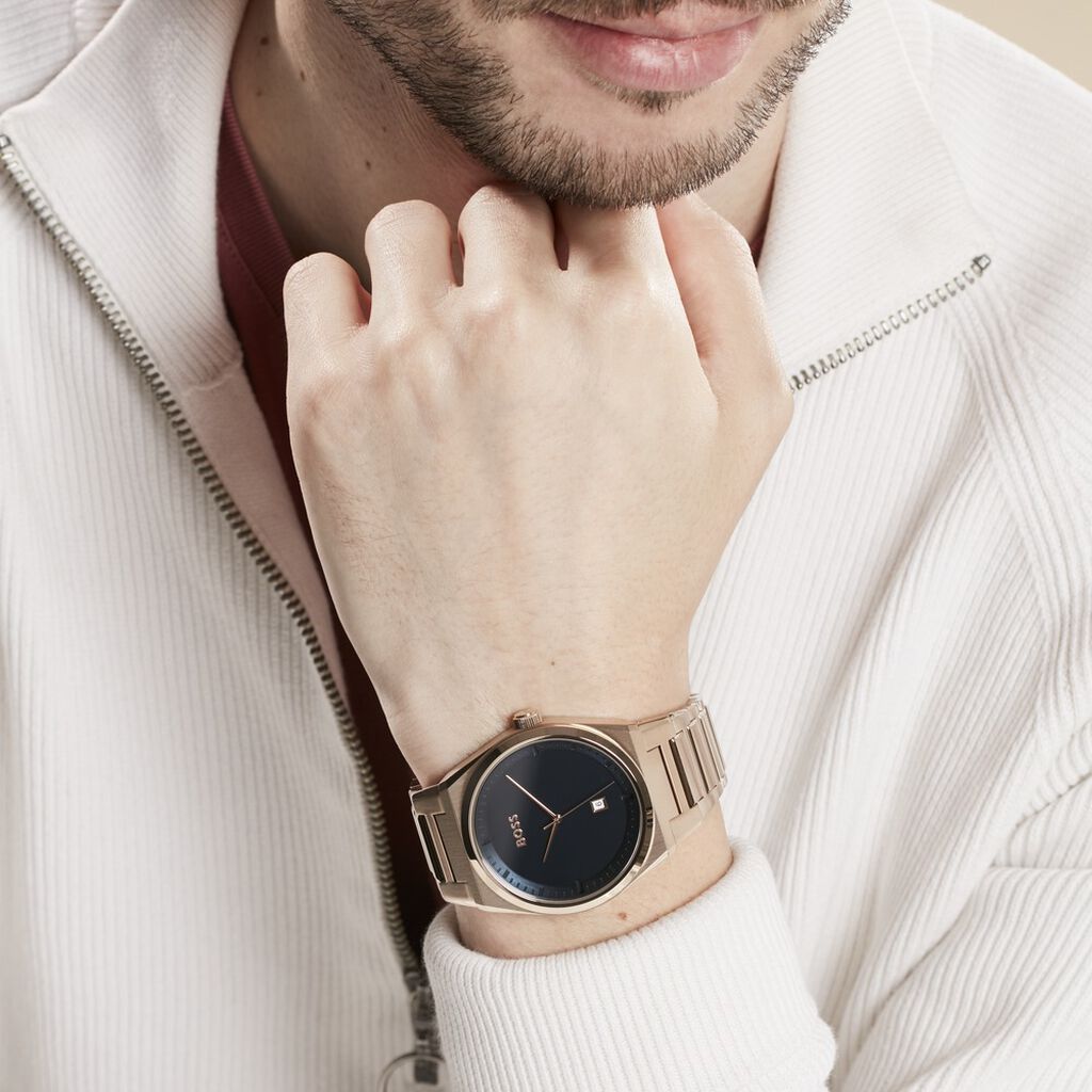 Montre Boss Steer Bleu