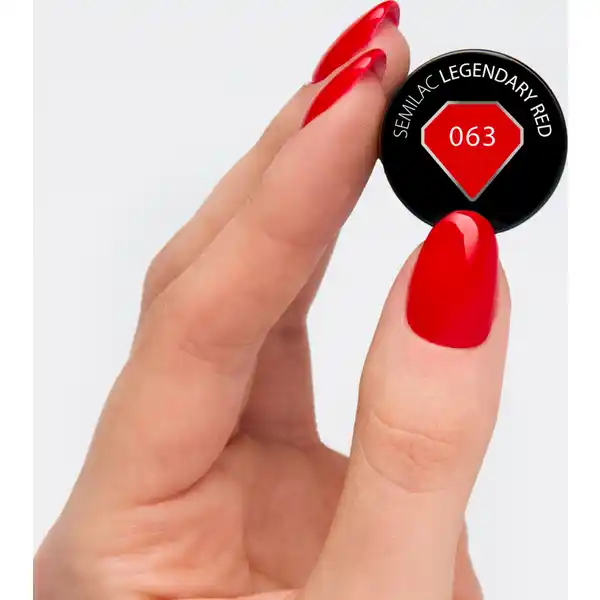 UV-Nagellack 063 Legendary Red XXL
