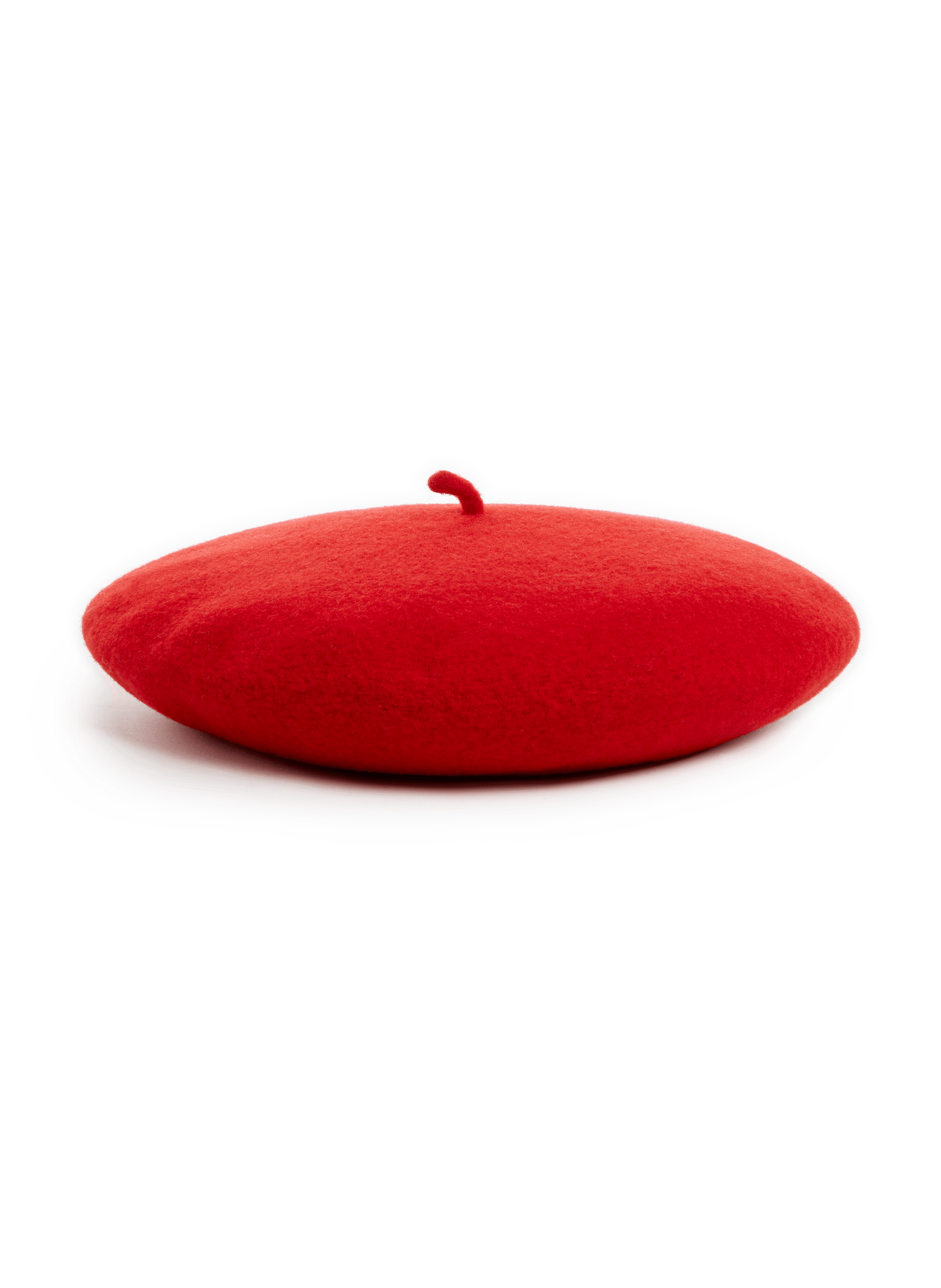 Beret en laine | Rouge