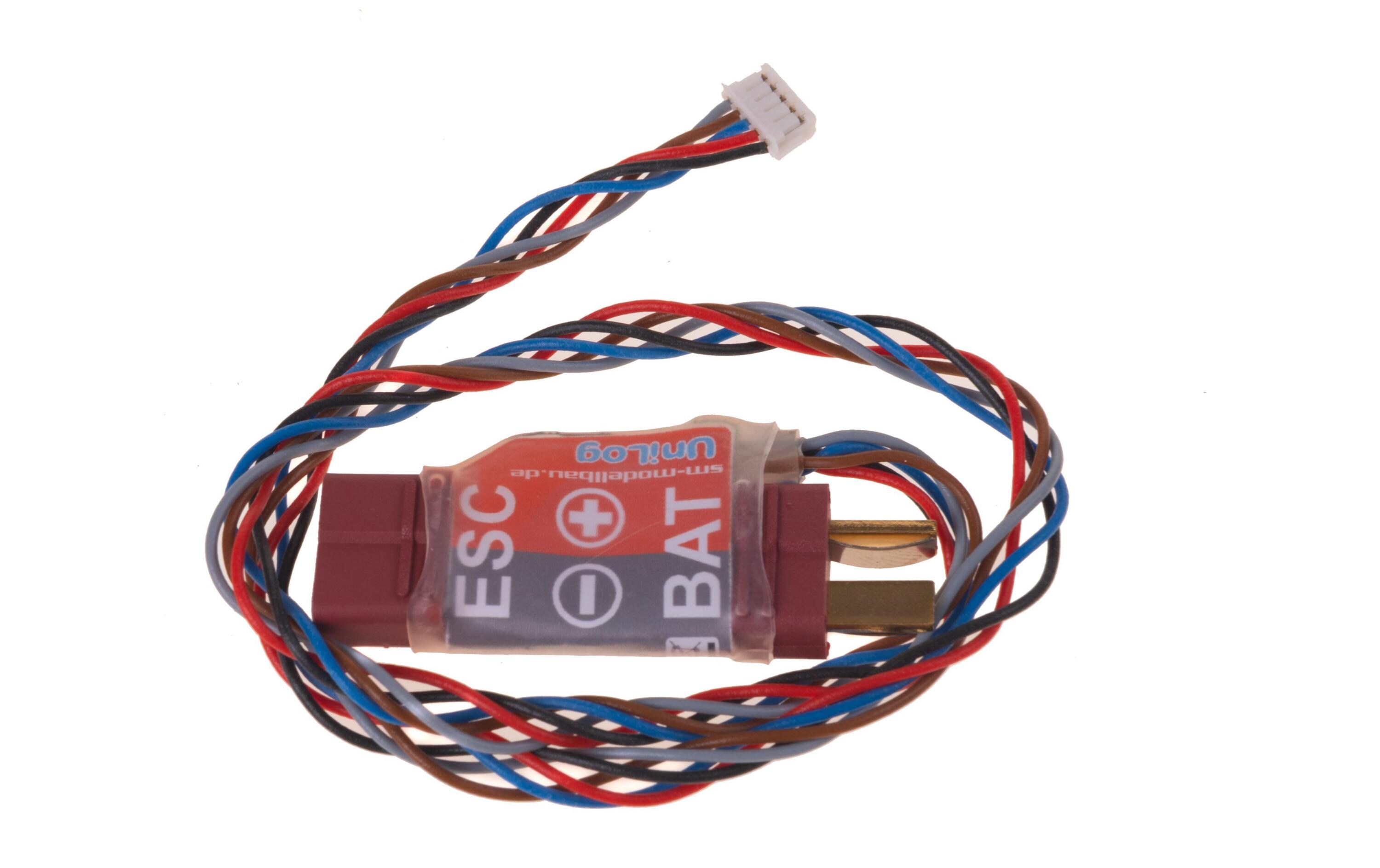 Stromsensor UniLog 80A Deans UltraTelemetrie Strom Sensor