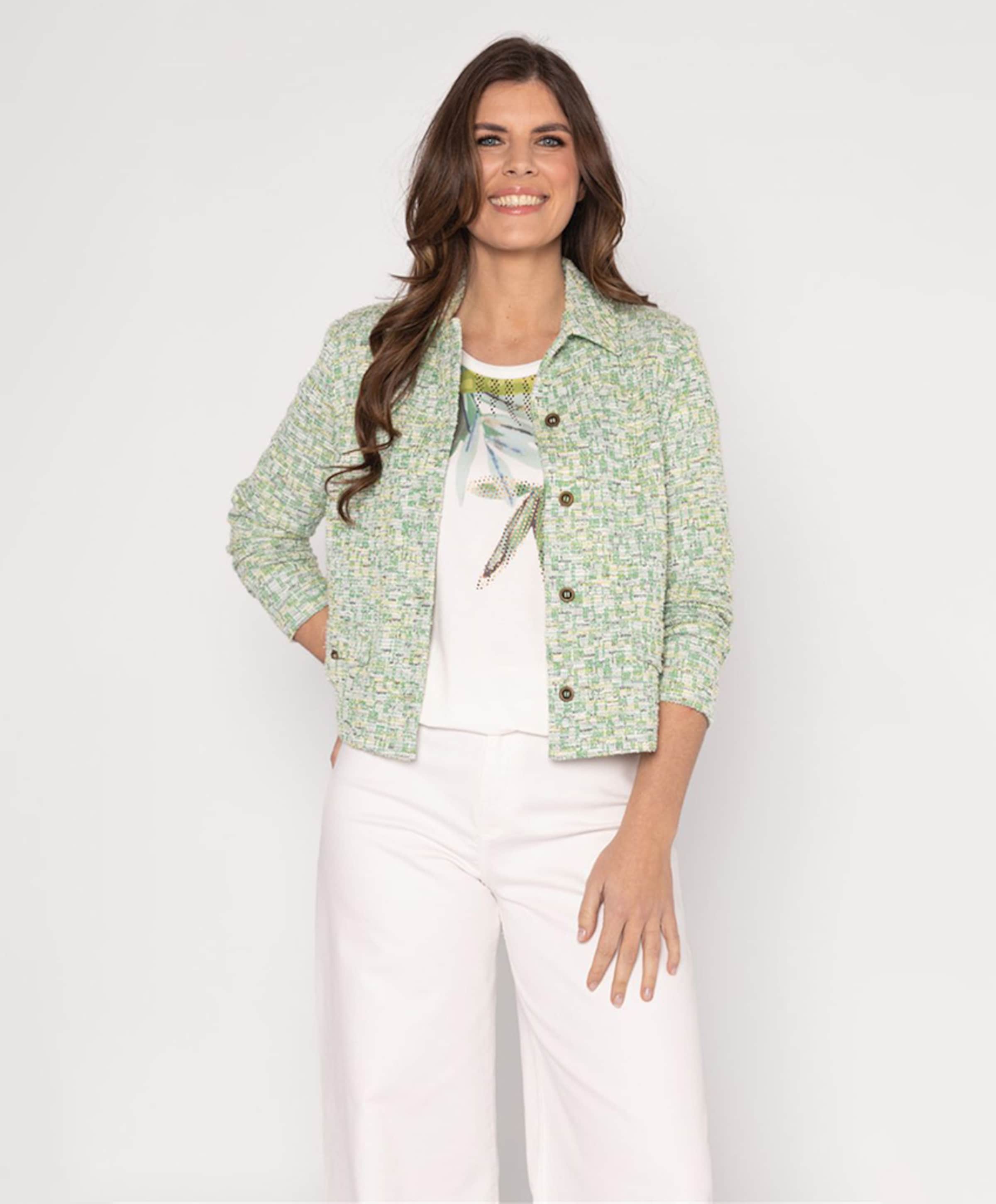 Roberto Sarto Dames jas groen