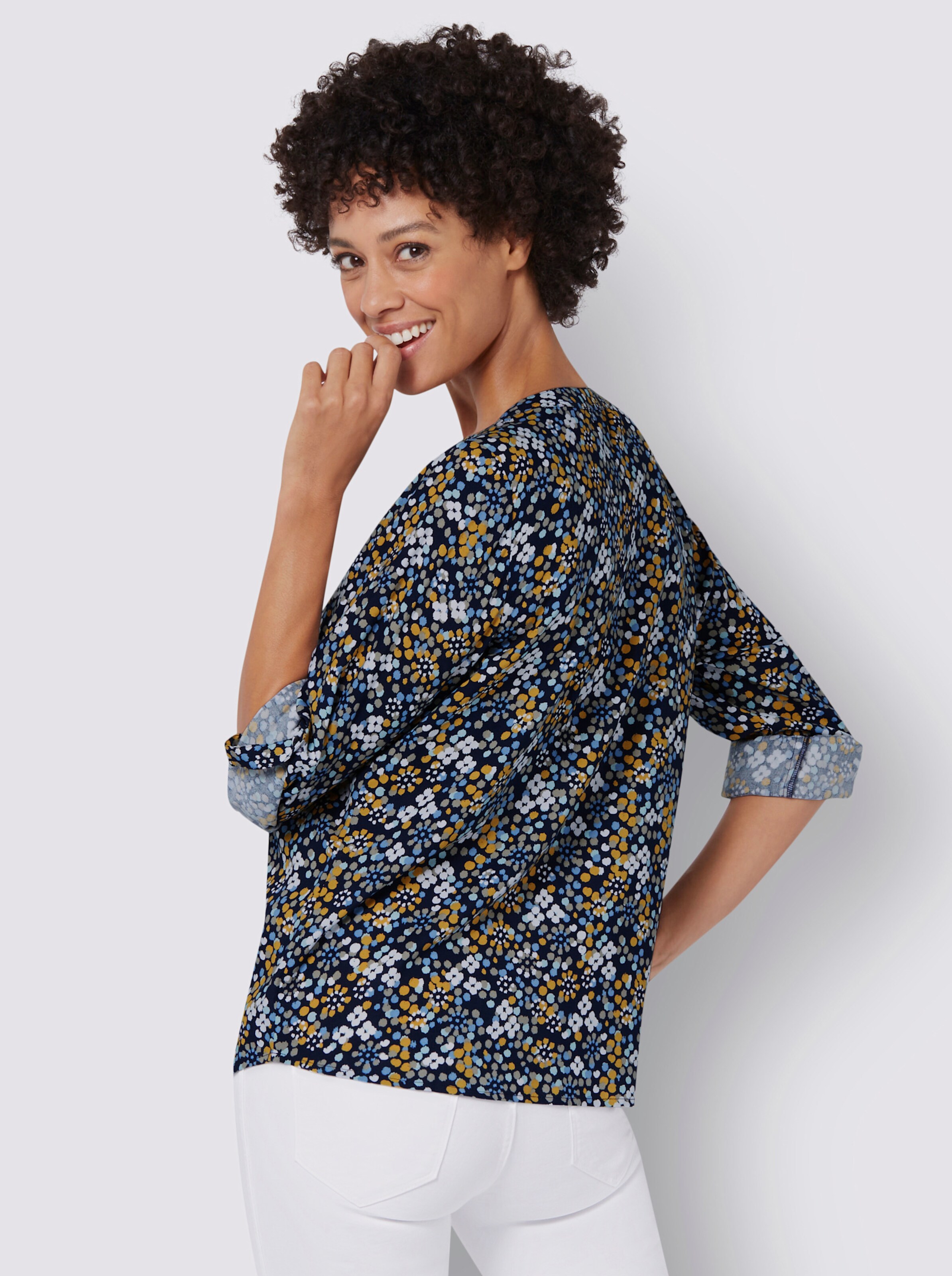 Druckbluse