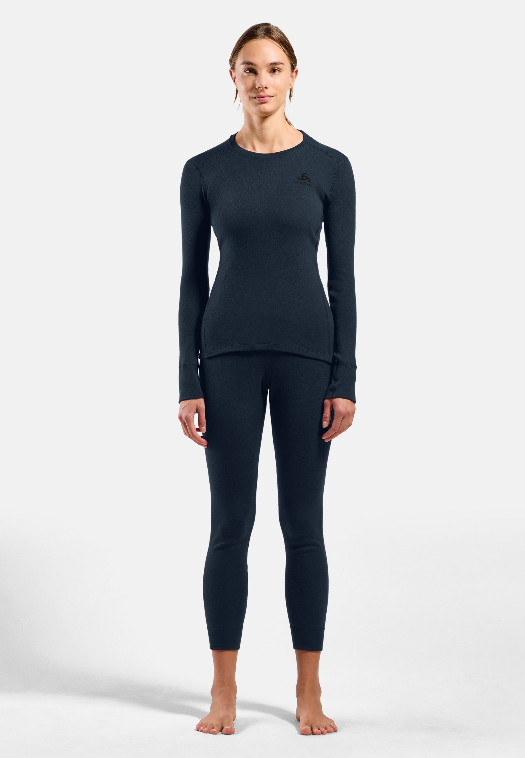 Natural Merino 260 Base Layer Langarmshirt in dark sapphire