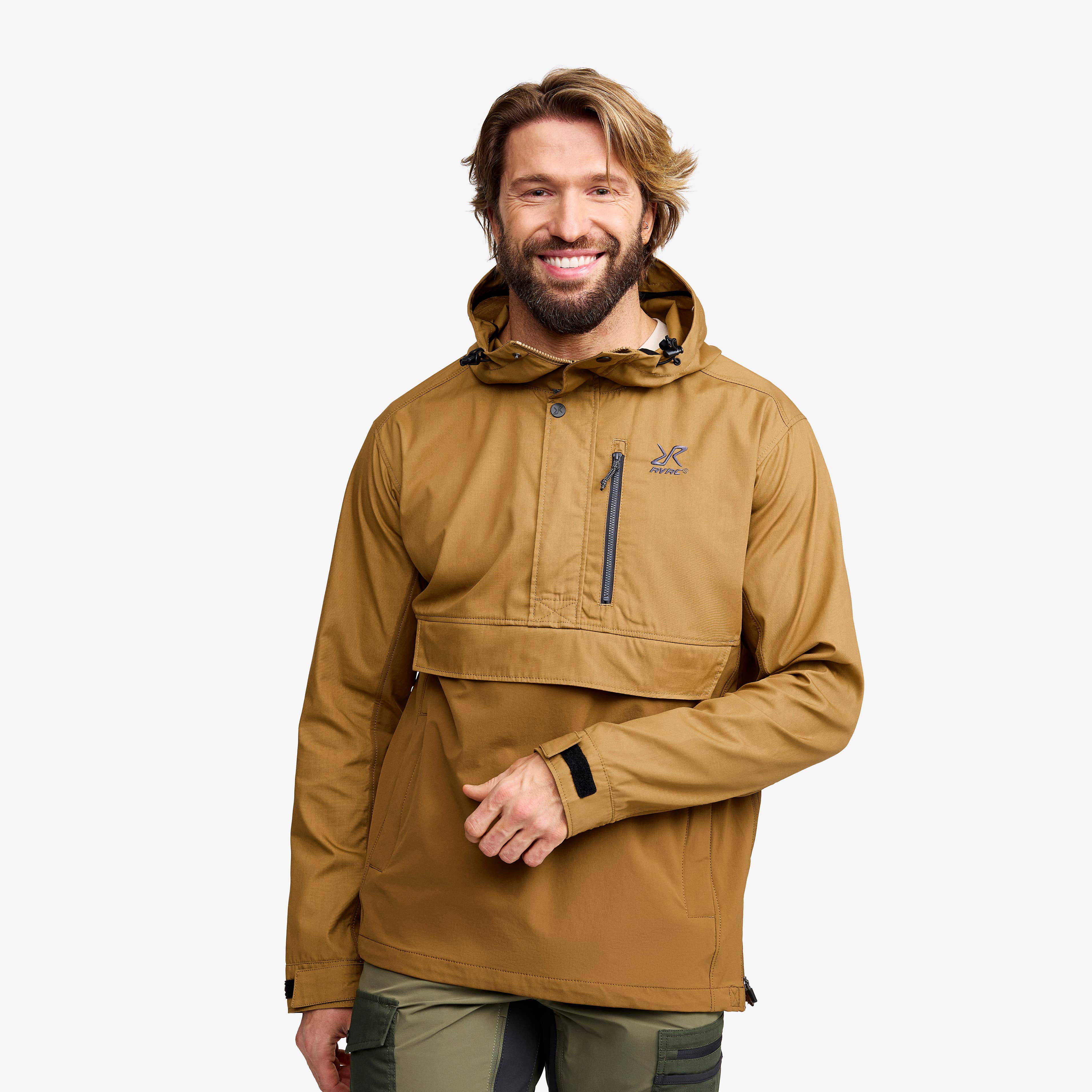 Rambler Lightweight Anorak Herre Dijon/Rubber