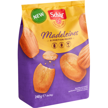 Schär  Madeleines Glutenvrij 8 x 30 g