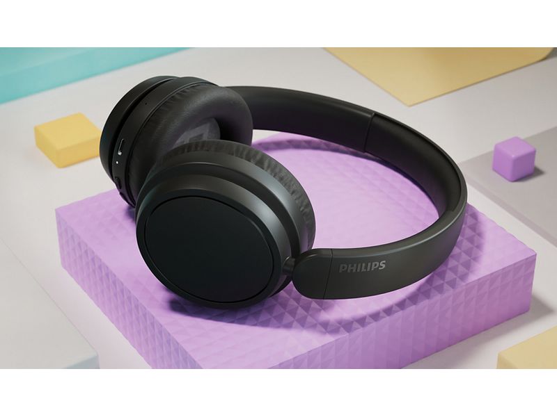 Philips Wireless Over-Ear-Kopfhörer Serie 5000 Schwarz Kabellose Over-Ear-Kopfhörer mit langer Akkulaufzeit und passive Geräuschunterdrückung