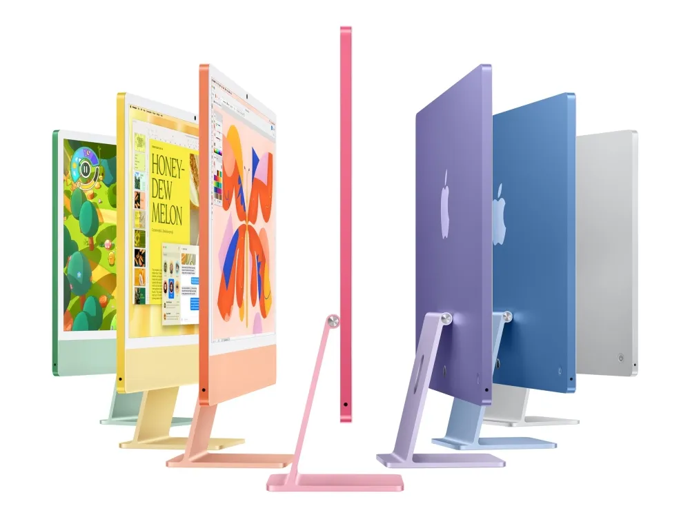 Apple iMac with 4.5K Retina display - Alt-i-én M4 - RAM 24 GB - SSD 512 GB - Apple M4 10-core - Gigabit Ethernet, IEEE 802.11ax (Wi-Fi 6E), Bluetooth 5.3 - macOS Sequoia 15.0 - skærm: LED 24