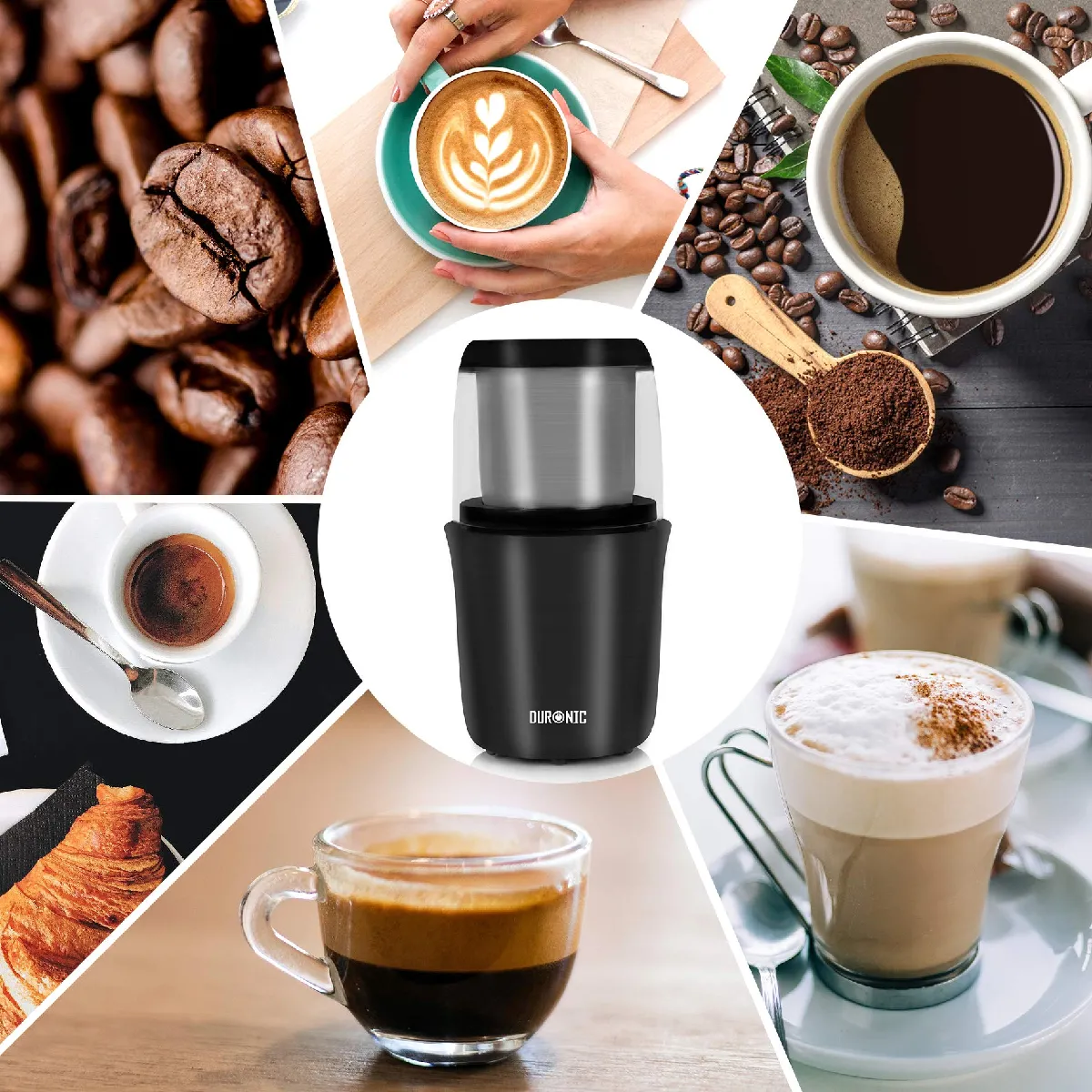 Duronic CG250 Moulin à café - 250W