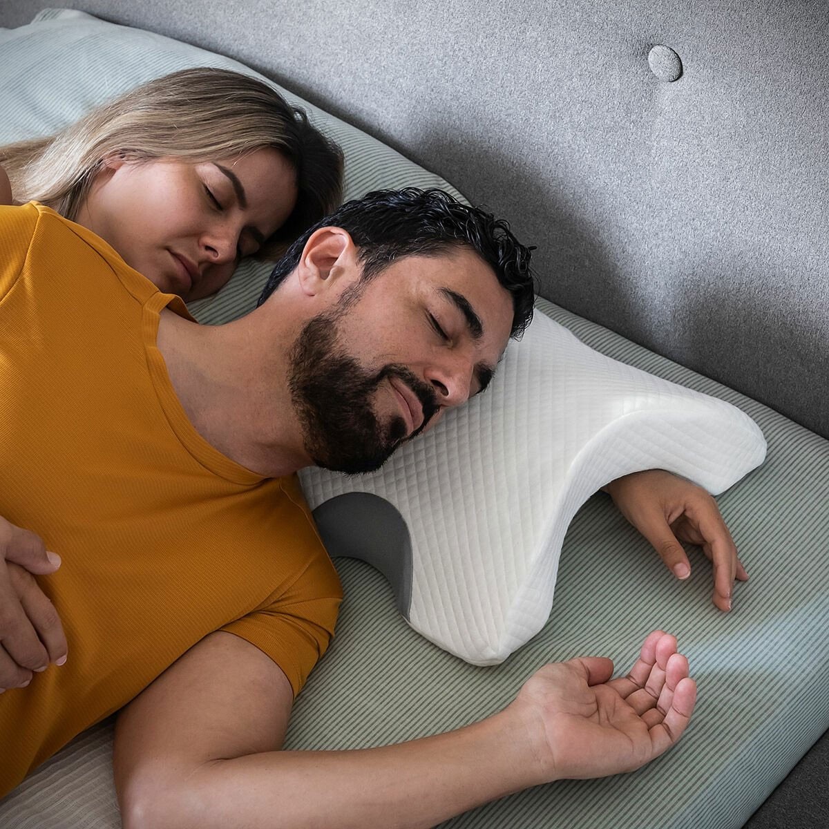Oreiller pour couple - Blanc