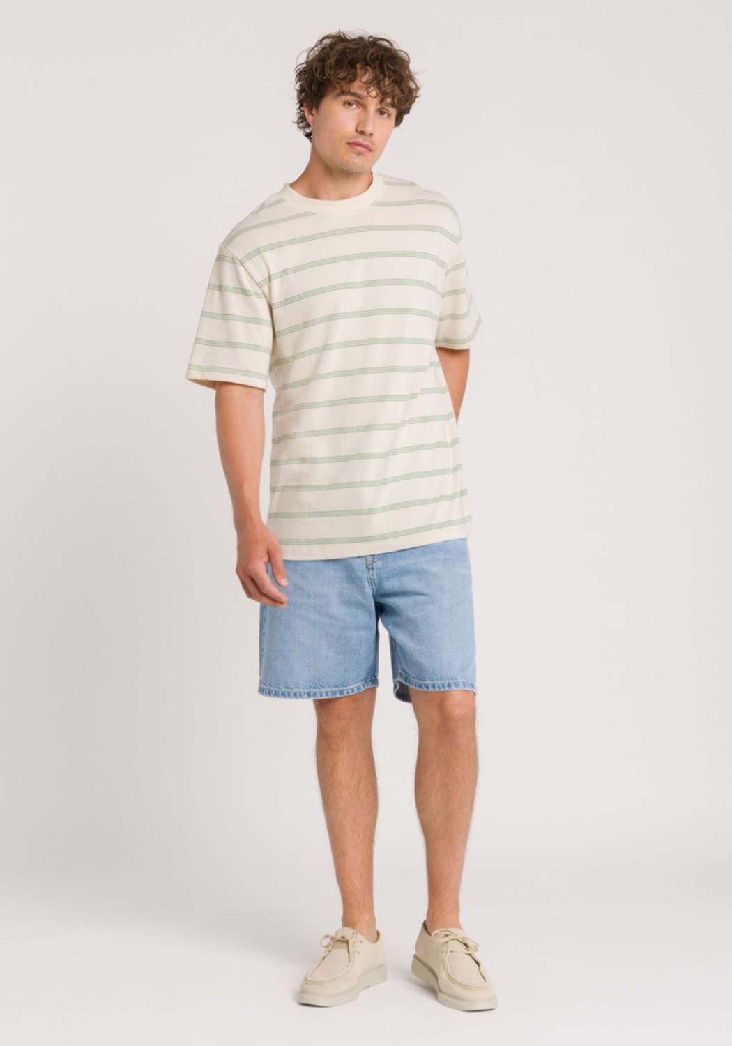 Kings Of Indigo Shorts Adelio Short Blue Reef Mid