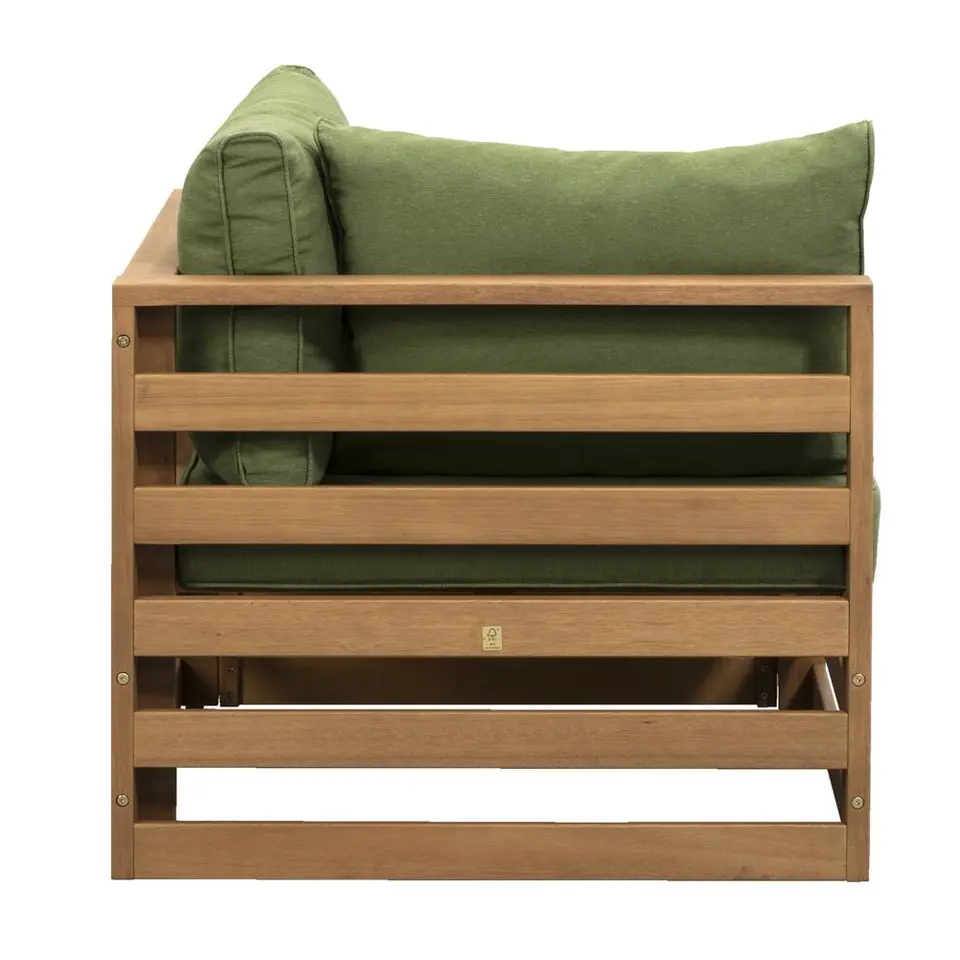 Loungebank element Clermont - hoek - 63x78x78 cm