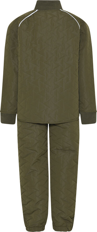 Color Kids Thermal Set - Recycled Dark olive