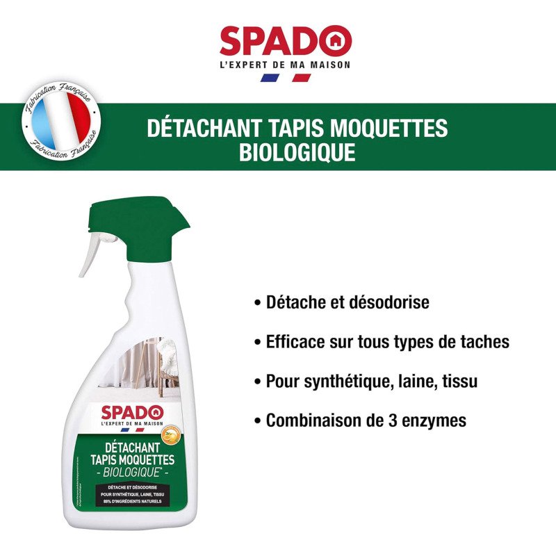 Détachant biologique tapis et moquette 500 ml