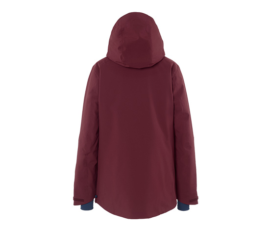 Halfzip-Skijacke, bordeaux