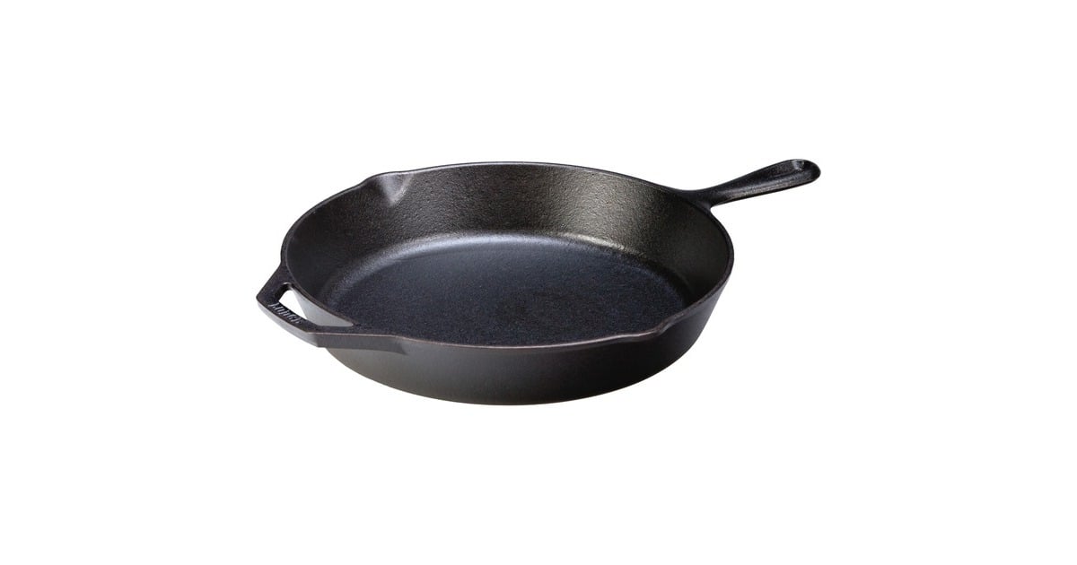 LodgeBraadpan L10SK3 met steel bak-/braadpan  (Zwart, Ø 30,5cm)
