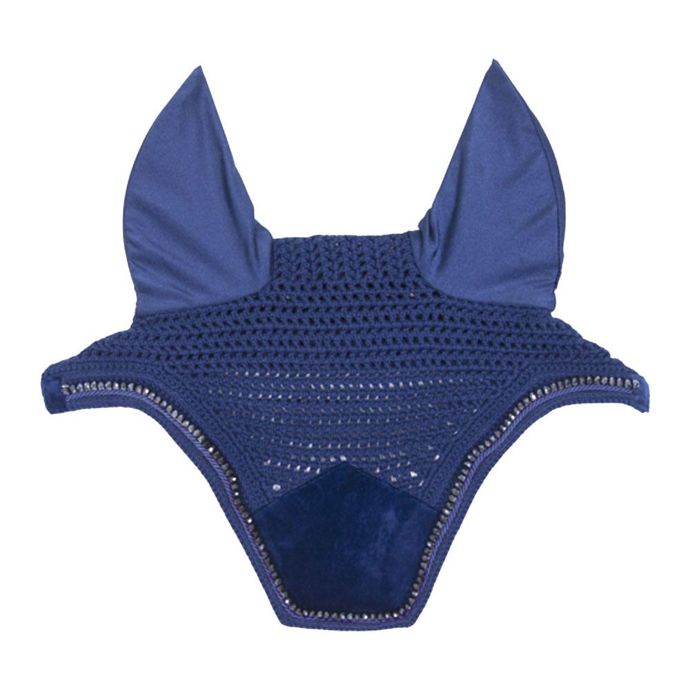 Kentucky VELVET PEARLS - Bonnet anti-mouches navy