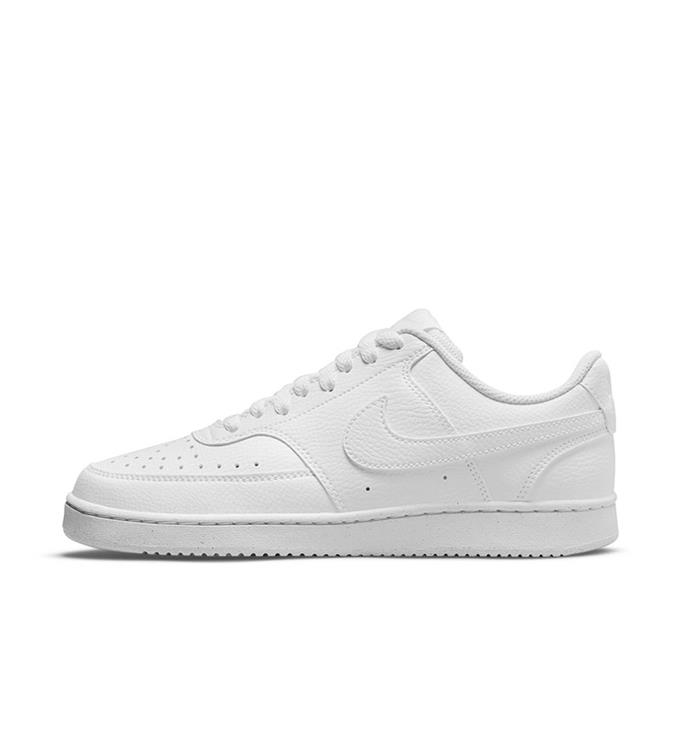 NIKE COURT VISION LOW BE WOMENS S WHITE-WHITE-WHITE