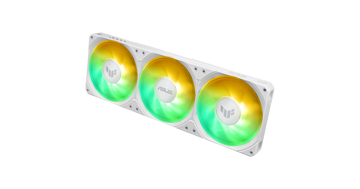 ASUSTUF Gaming LC III 360 ARGB LCD White Edition waterkoeling  (Wit)