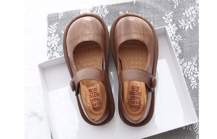 Stunex - Effen Mary Jane-schoenen